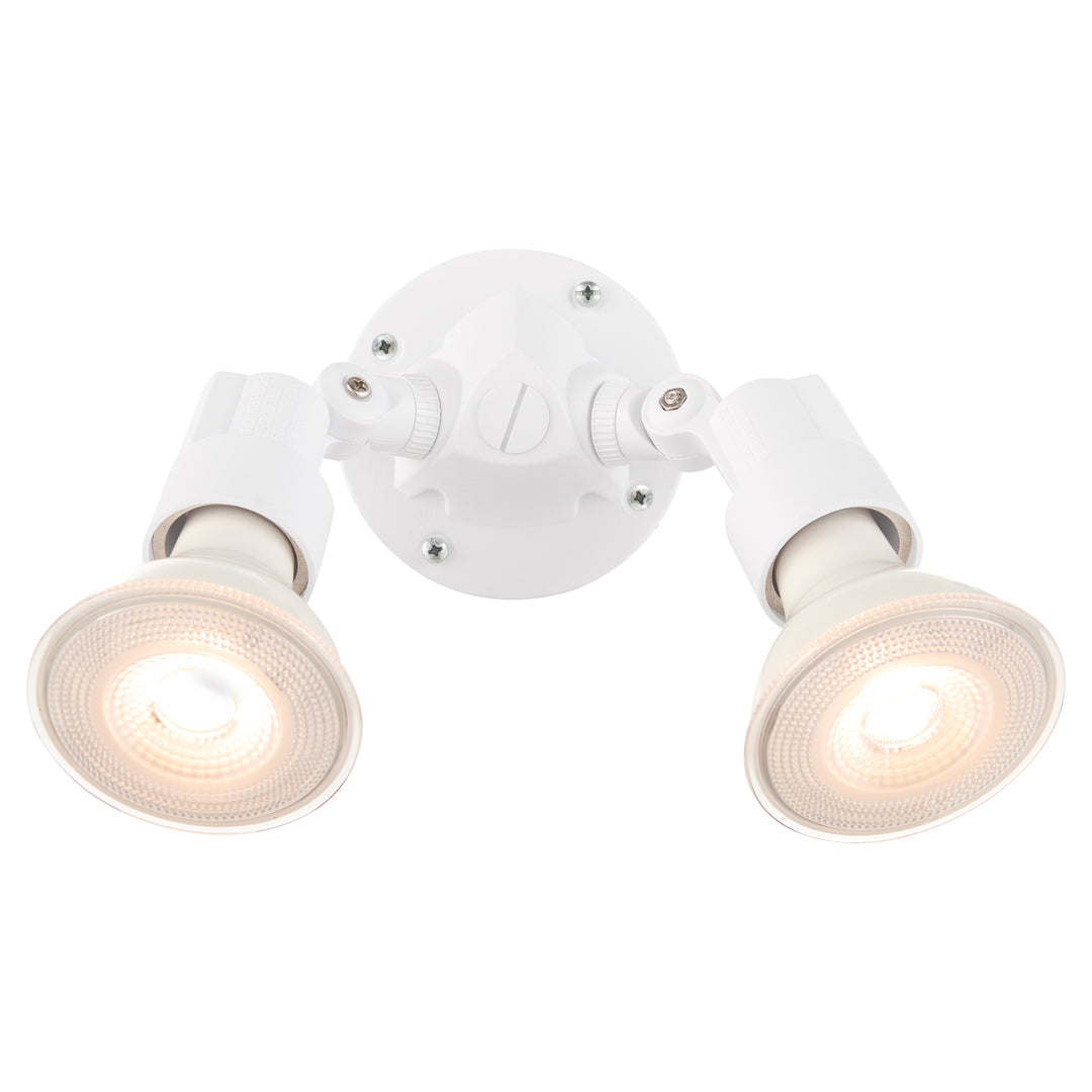 2 Light Wet Par Holder  - White
