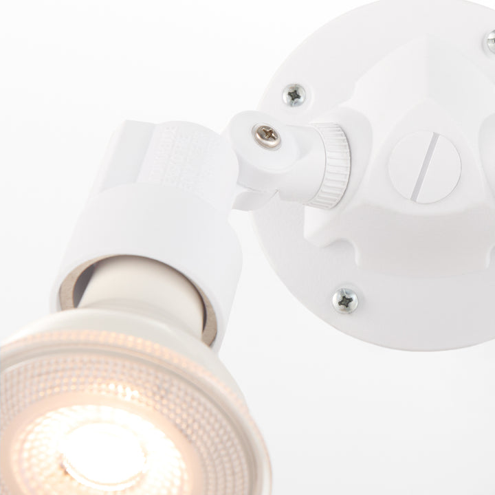 2 Light Wet Par Holder  - White