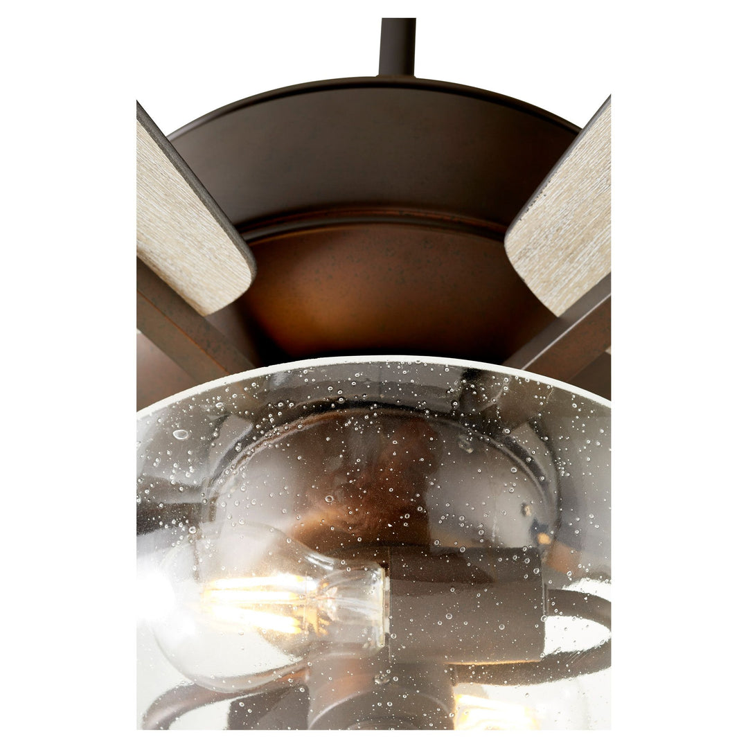 Breeze 52" Oiled Bronze Transitional Ceiling Fan