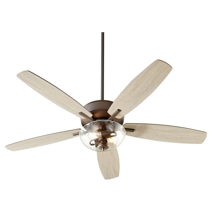 Breeze 52" Oiled Bronze Transitional Ceiling Fan