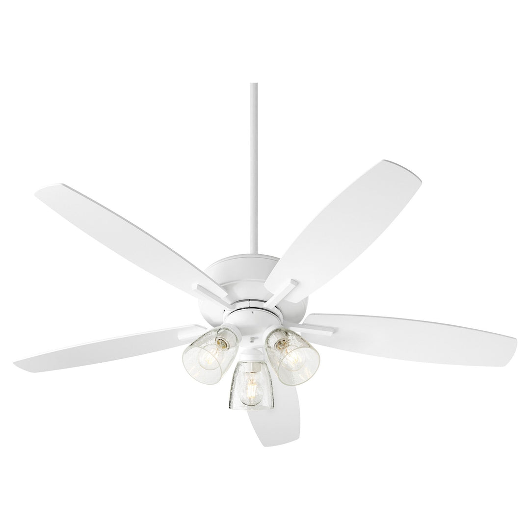 Breeze 52" Studio White Transitional Ceiling Fan