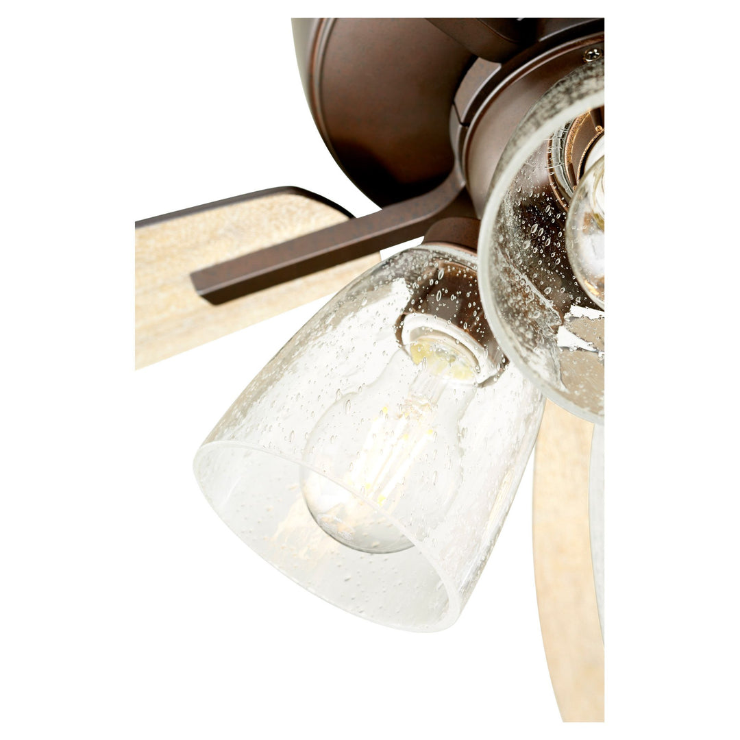 Breeze 52" Oiled Bronze Transitional Ceiling Fan