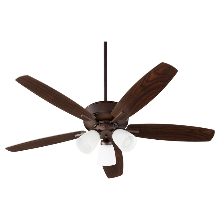 Breeze 52" Oiled Bronze Transitional Ceiling Fan