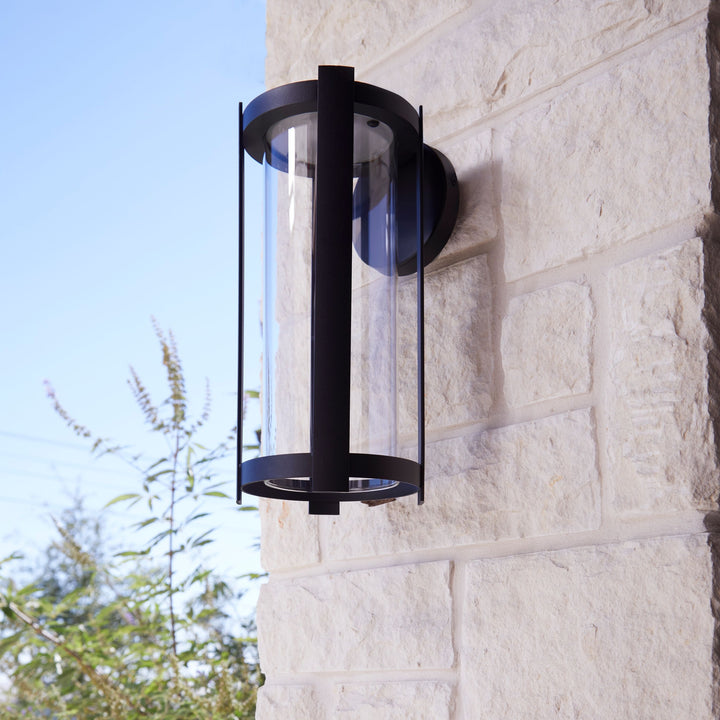 SOLU 14" Lantern - Textured Black