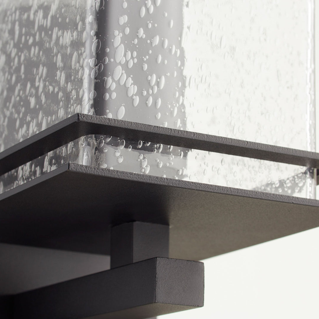 Balboa 15" 1-Light Black Modern Outdoor Wall Light
