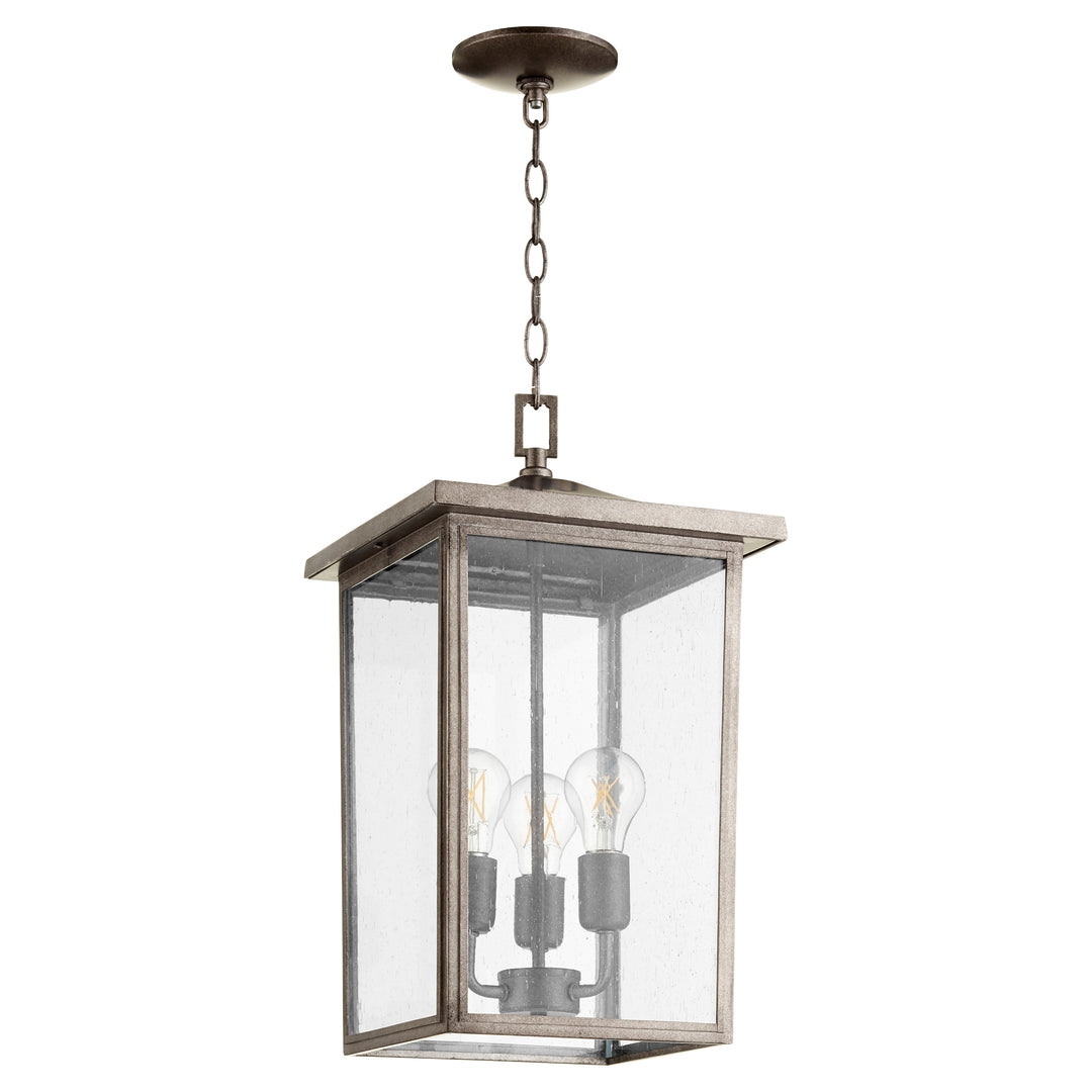 RIVERSIDE 11" Pendant - Weathered Zinc