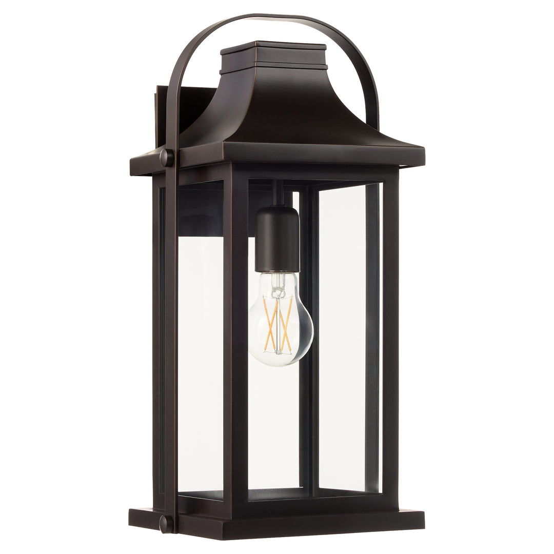 Downey 17" 1 Light Lantern  - Bronze