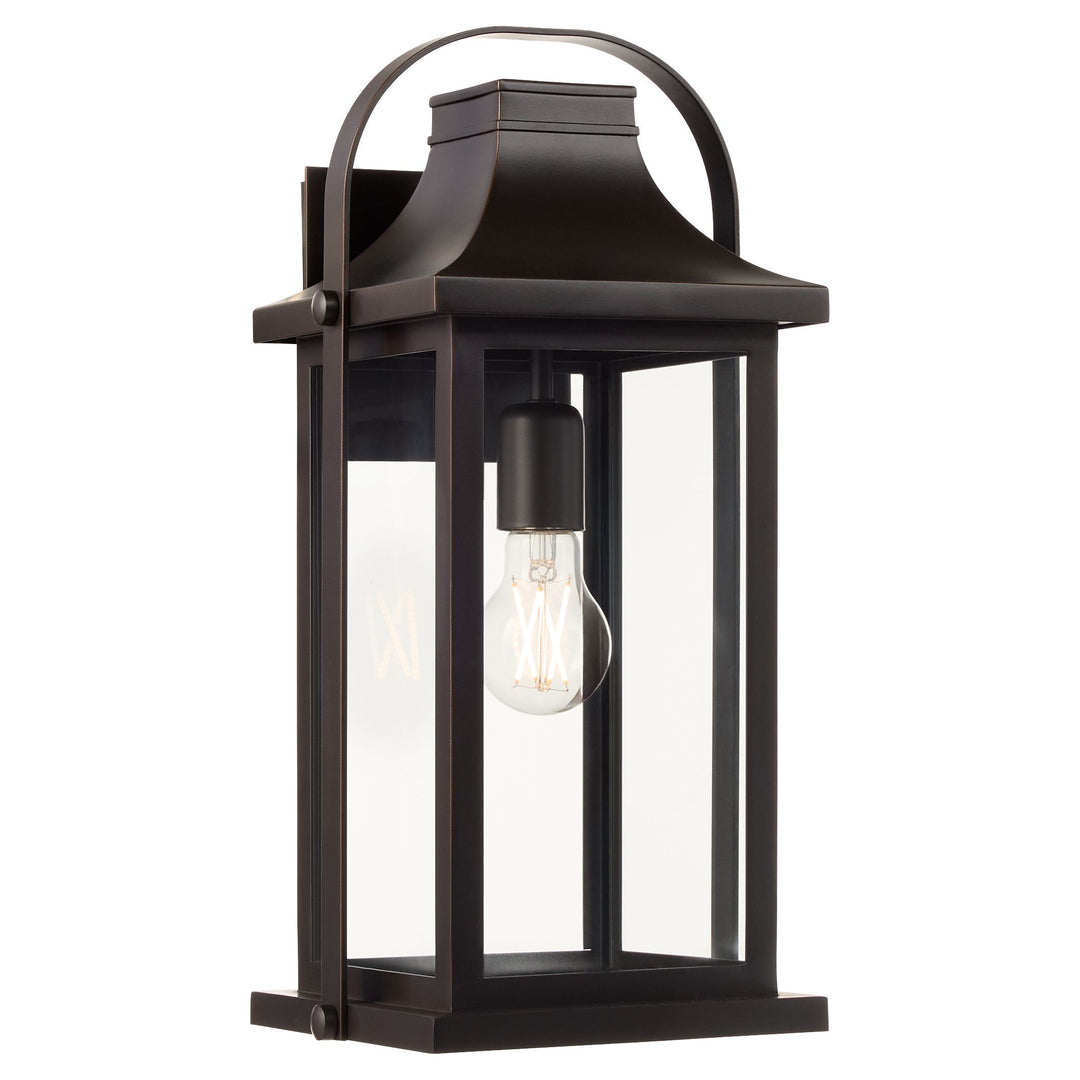 Downey 17" 1 Light Lantern  - Bronze