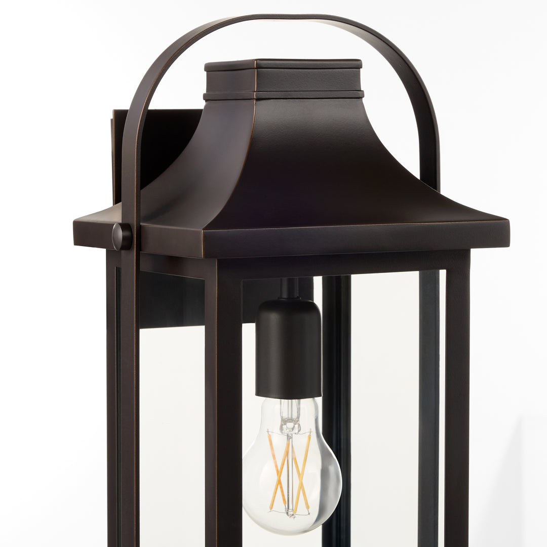 Downey 17" 1 Light Lantern  - Bronze