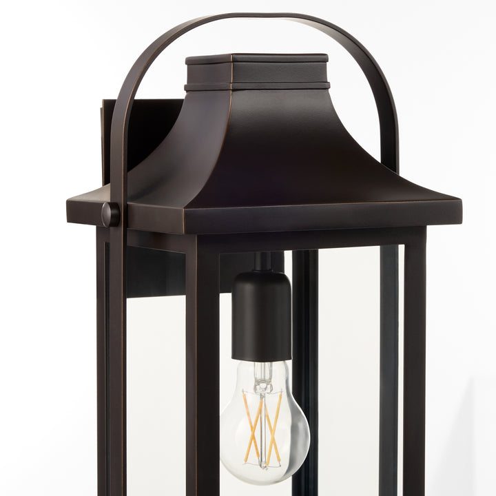 Downey 17" 1 Light Lantern  - Bronze