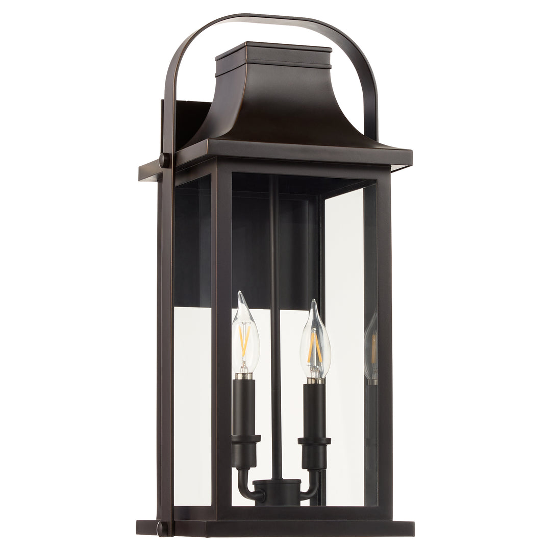 Downey 20" 2 Light Lantern  - Bronze