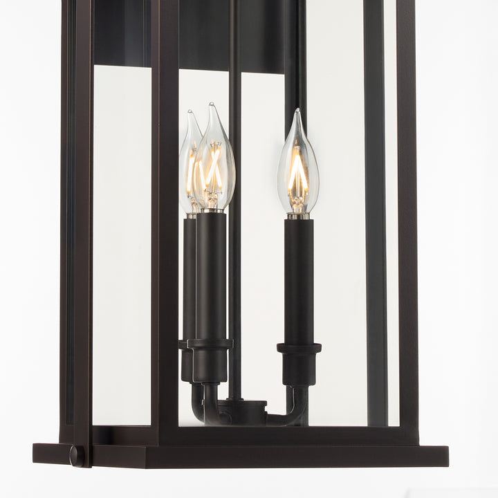Downey 23" 3 Light Lantern  - Bronze