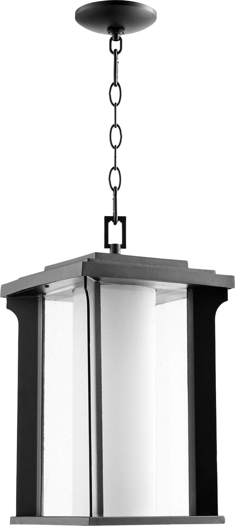 Garrett 10" Pendant - Textured Black