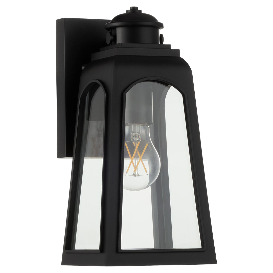 Francis 12" 1 Light Lantern - Matte Black