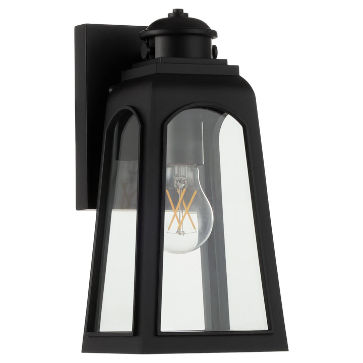 Francis 12" 1 Light Lantern - Matte Black
