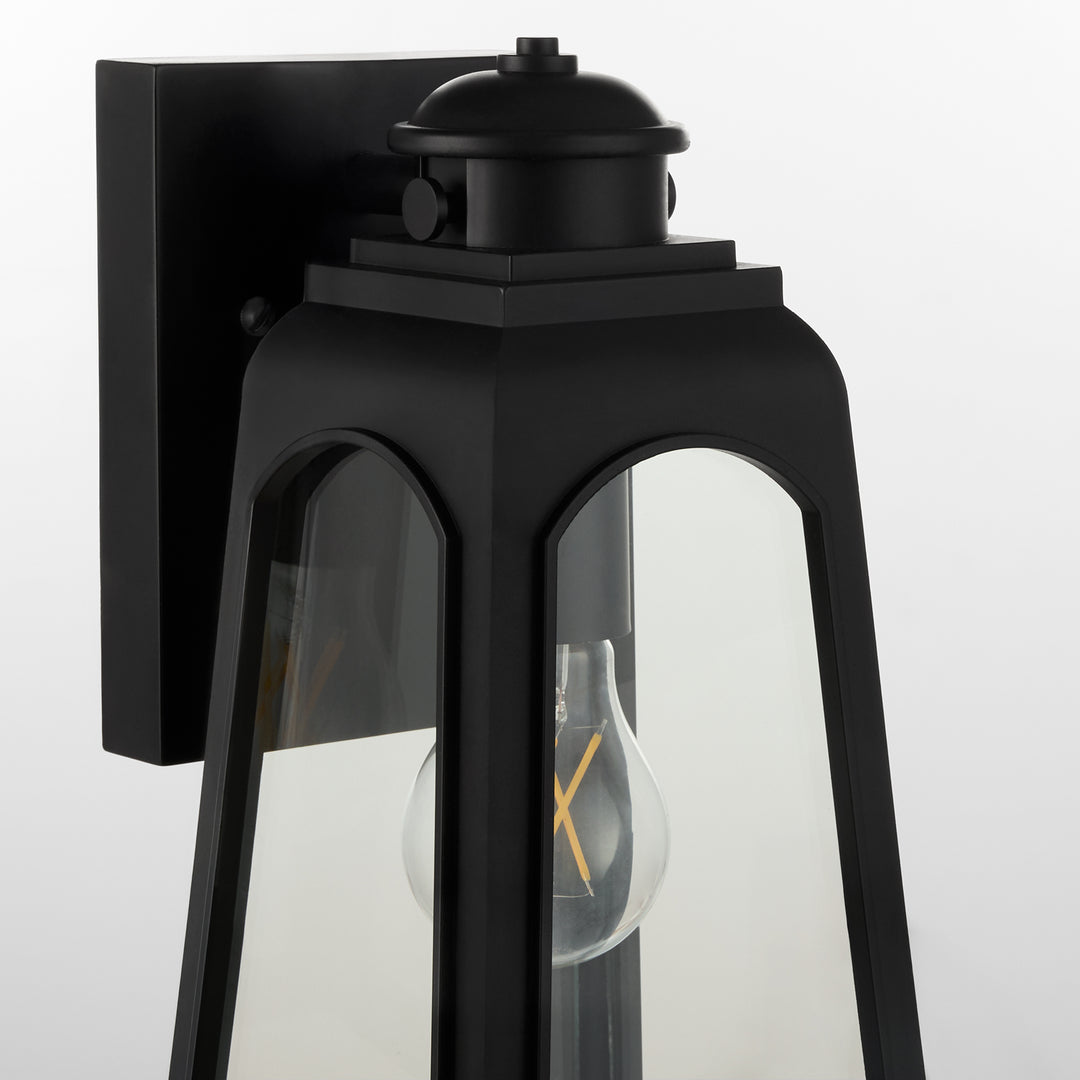 Francis 12" 1 Light Lantern - Matte Black