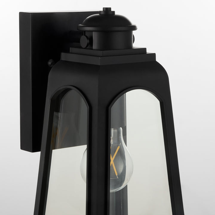 Francis 12" 1 Light Lantern - Matte Black