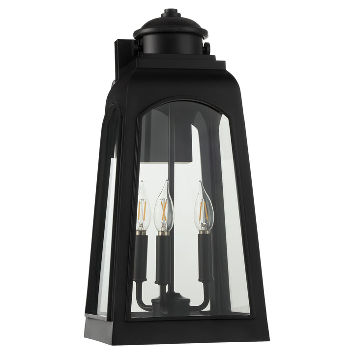 Francis 20" 3 Light Lantern - Matte Black