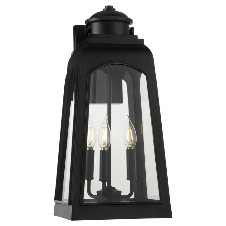 Francis 20" 3 Light Lantern - Matte Black