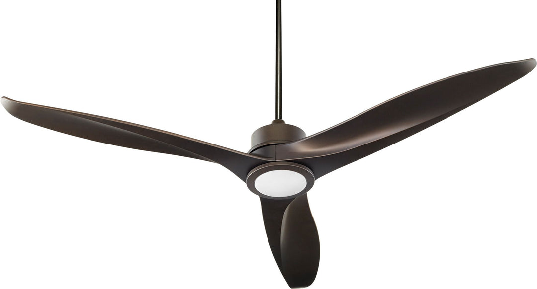 Kress 60-in 3 Blade Oiled Bronze Modern and Contemporary Ceiling Fan