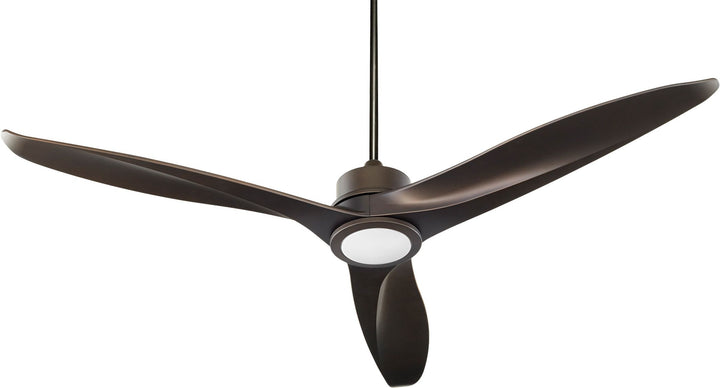 Kress 60-in 3 Blade Oiled Bronze Modern and Contemporary Ceiling Fan