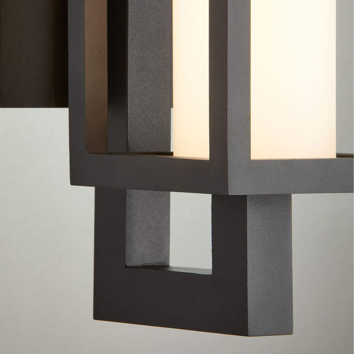 PARLOR 28" LED Lantern - Textured Black