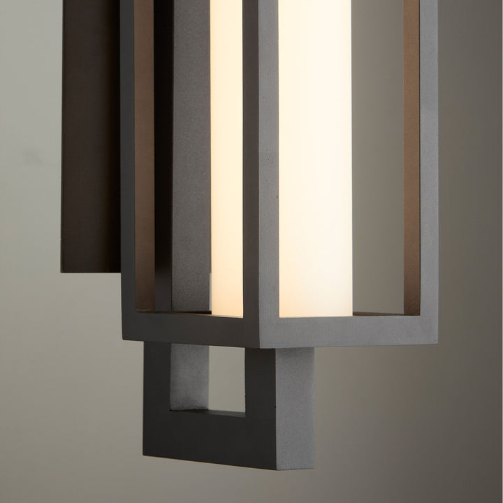 PARLOR 28" LED Lantern - Textured Black