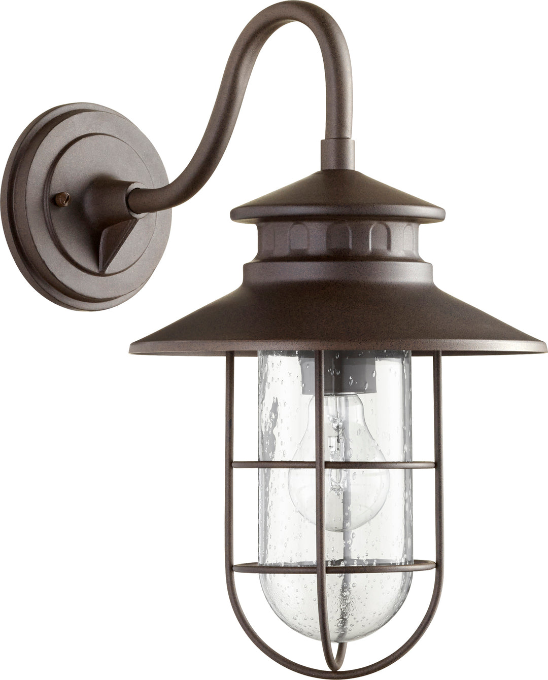 Moriarty 16" 1-Light Oiled Bronze Outdoor Wall Light