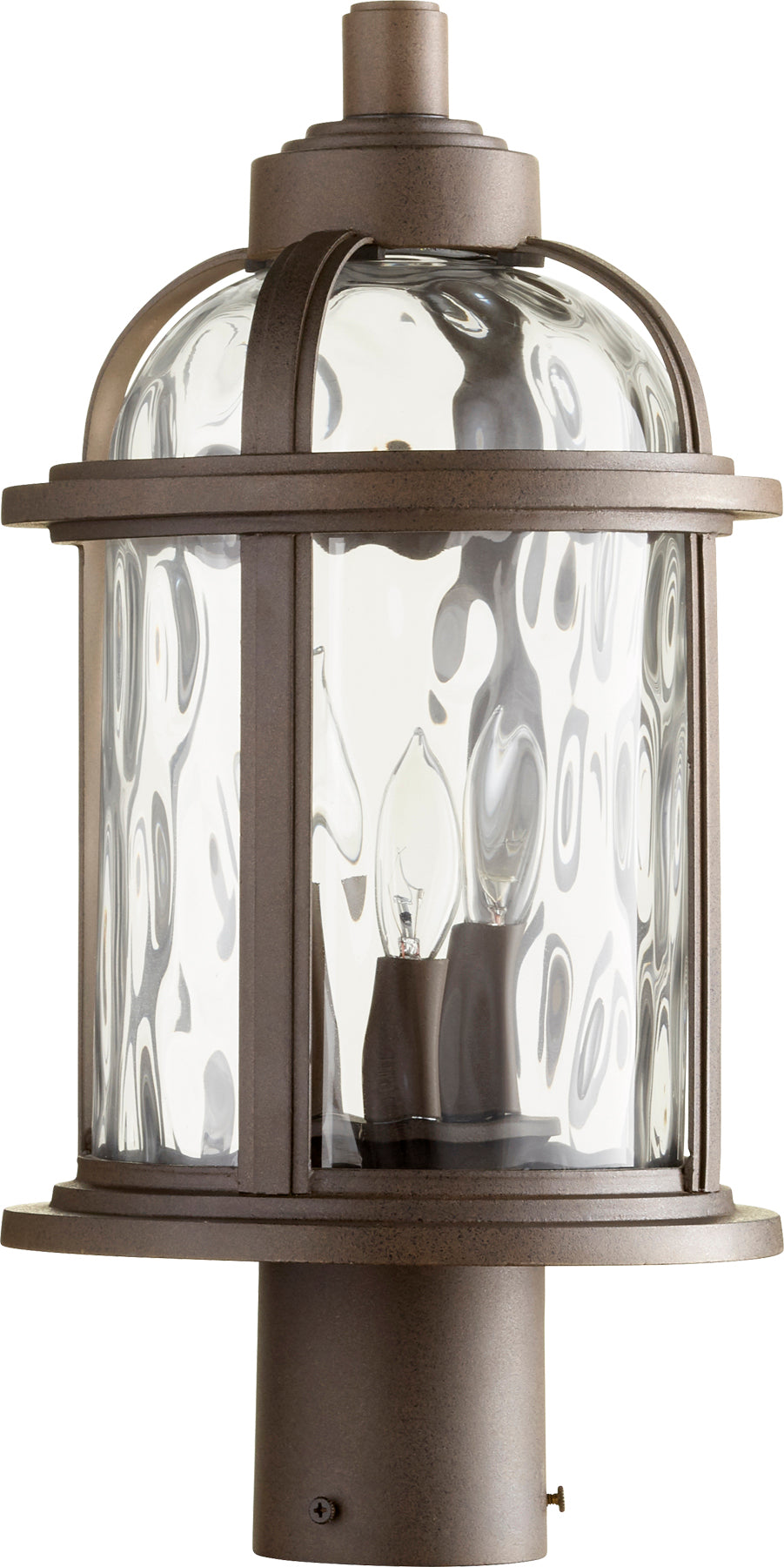 WINSTON 3 Light Post - Oiled Bronze