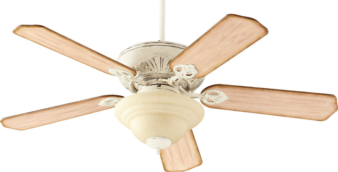 Chateaux 52" Persian White Transitional Ceiling Fan