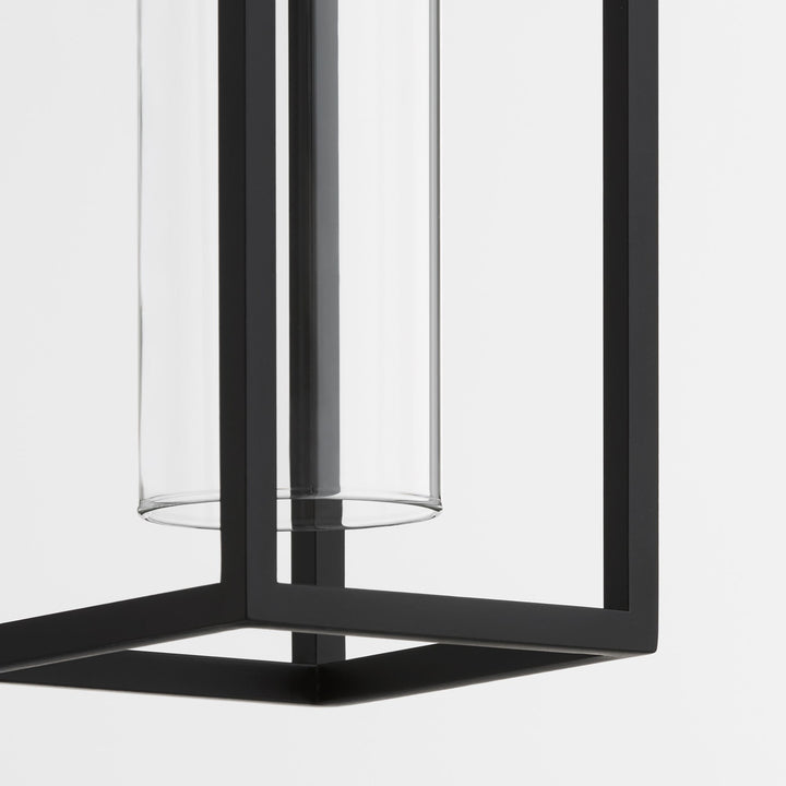 Delgado 14" LED Lantern - Matte Black
