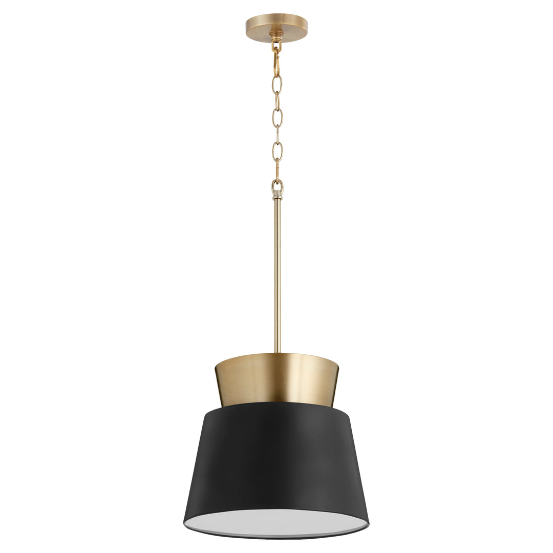 Black Modern and Contemporary Pendant
