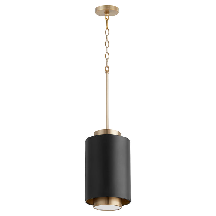 Black Soft Contemporary Pendant