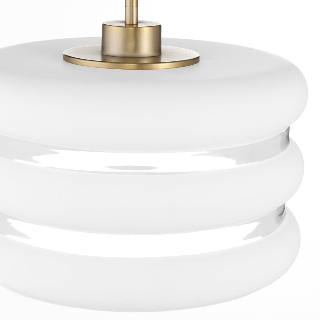 GILLIS 16" PENDANT - Aged Brass