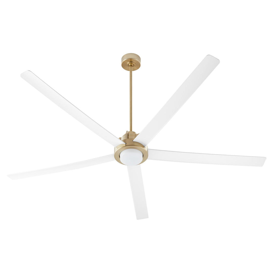 REVEL 80" Fan - Aged Brass