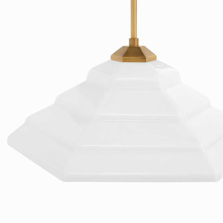 RAINIER 20" Pendant  - Brushed Brass