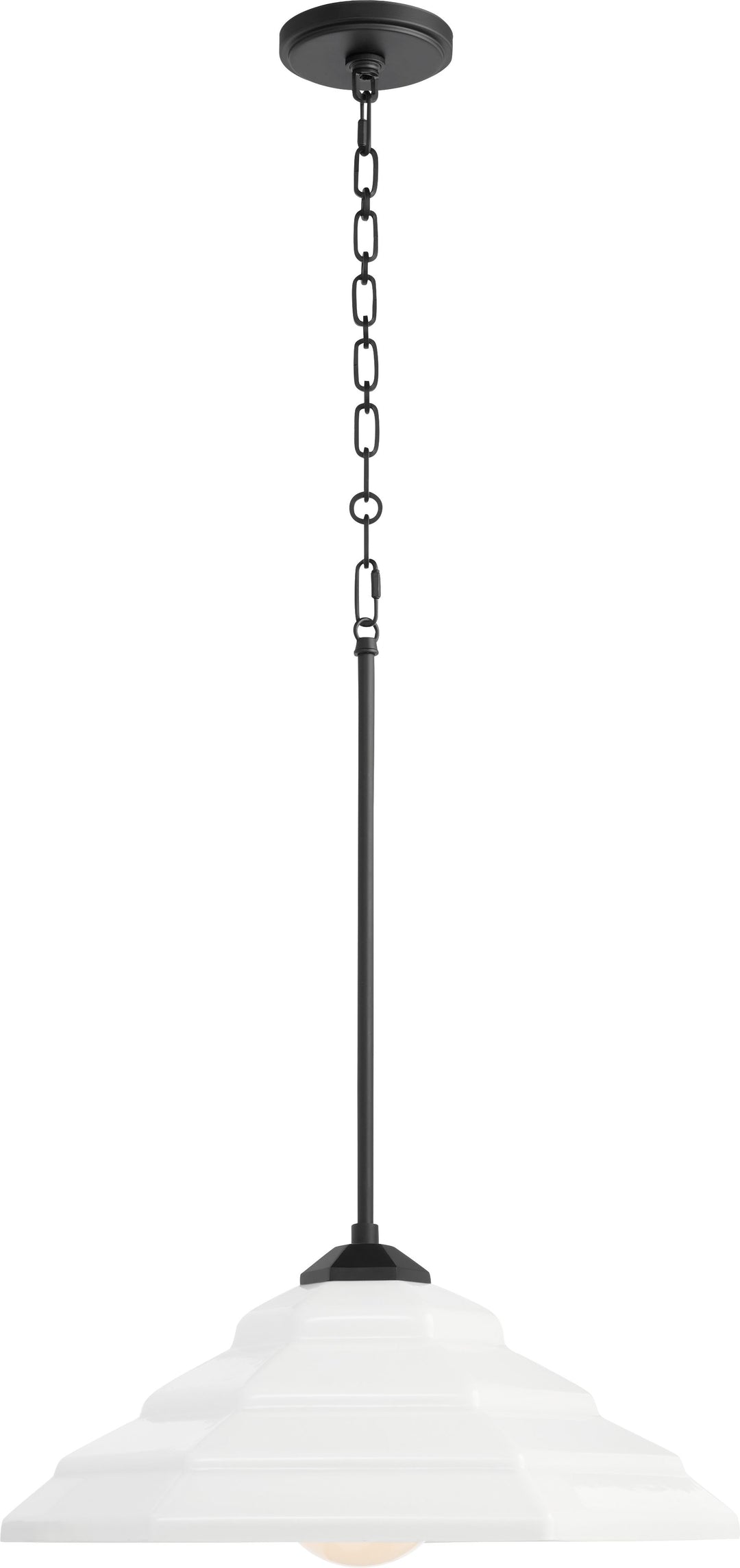 RAINIER 20" Pendant  - Matte Black