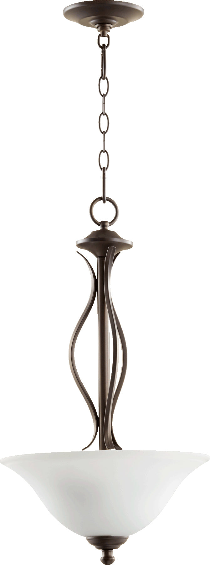 SPENCER 3 Light Opal Pendant - Oiled Bronze