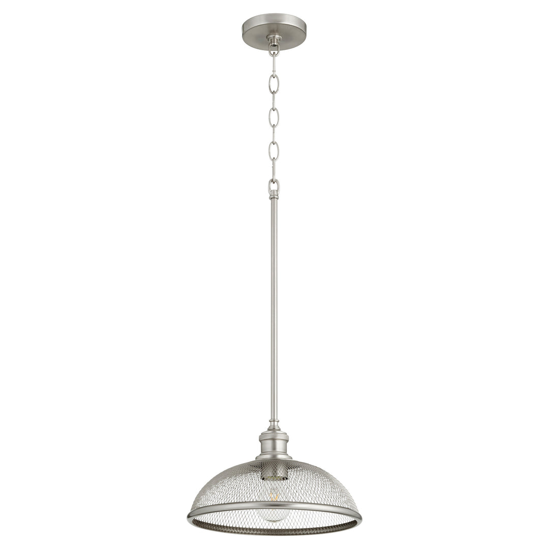 Omni 1 Light Pendant - Satin Nickel