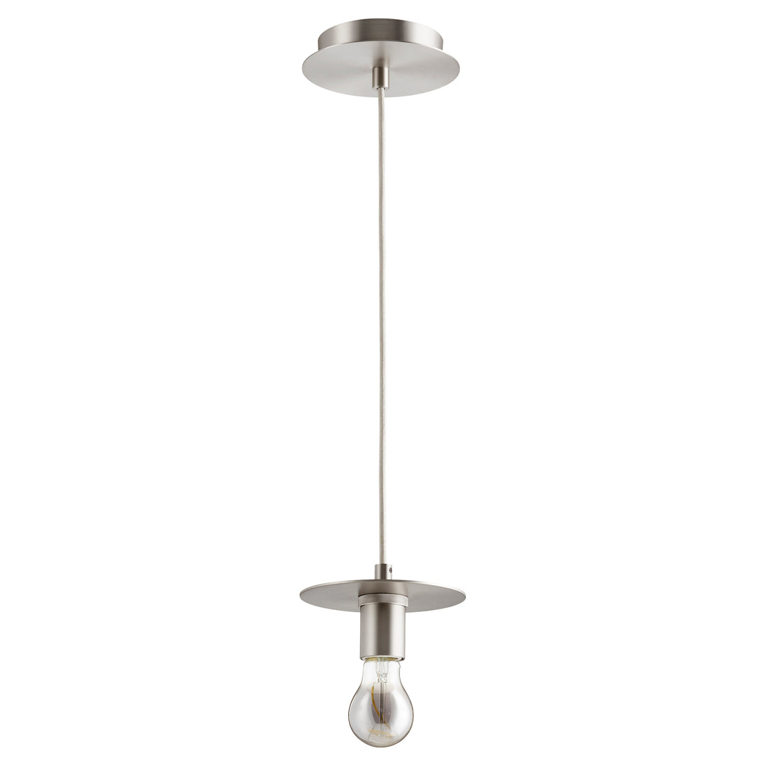 1 Light Mini Pendant - Satin Nickel