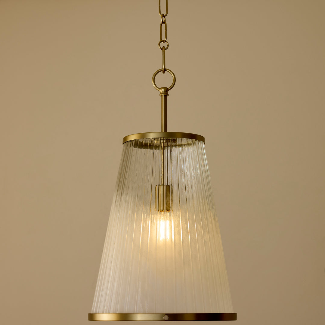 PROVIDENCE 13" Pendant - Aged Brass