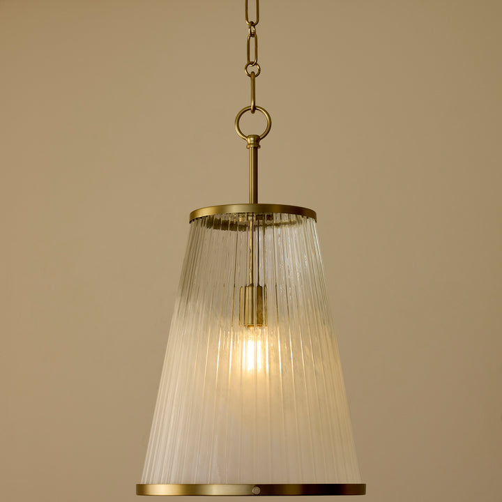 PROVIDENCE 13" Pendant - Aged Brass