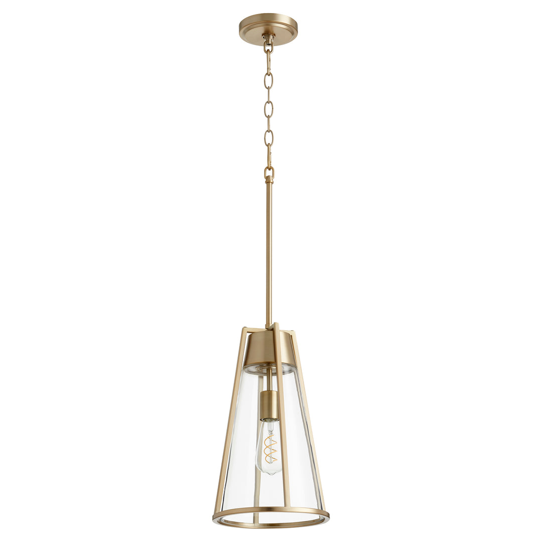 15" PYLON Pendant - Aged Brass