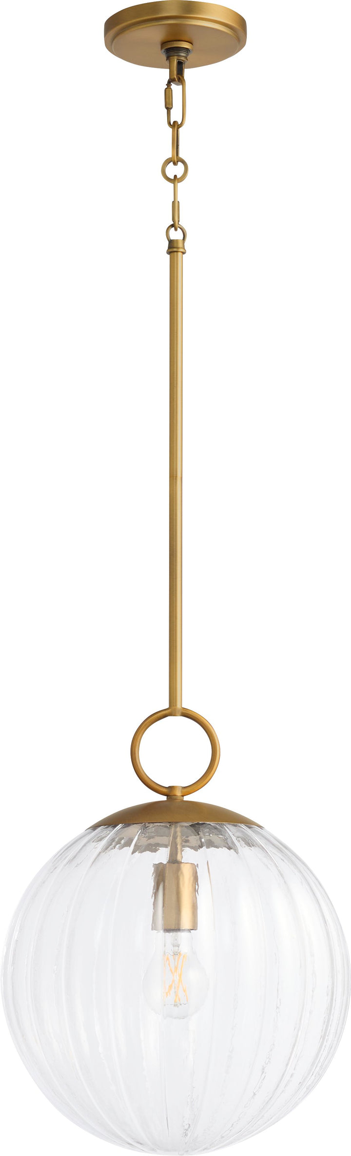 MAVIS 12" Pendant - Brushed Brass