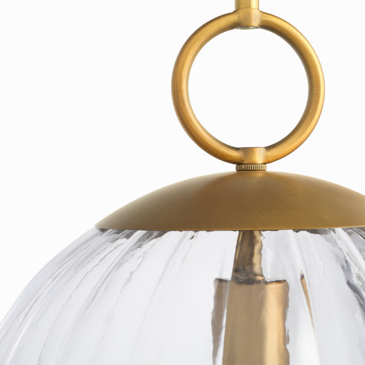 MAVIS 12" Pendant - Brushed Brass