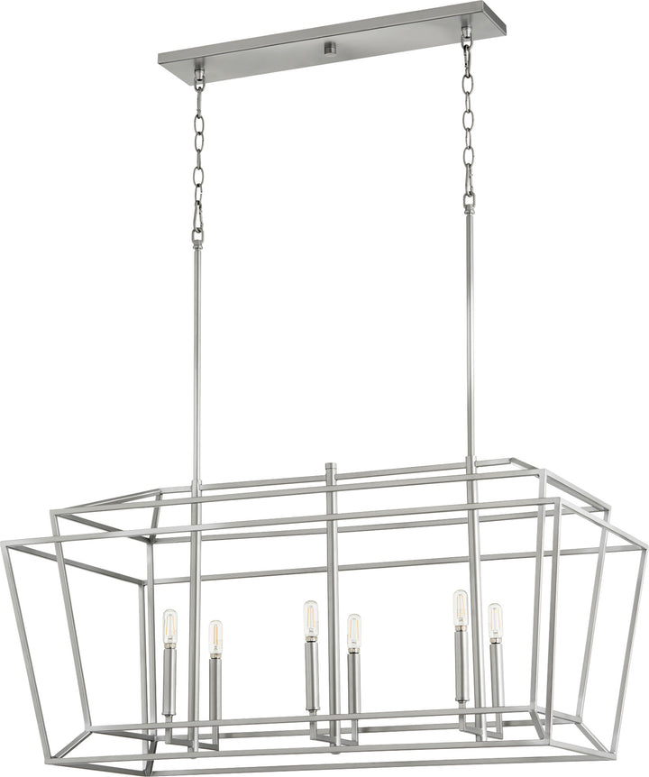 MONUMENT 6 Light Linear - Classic Nickel