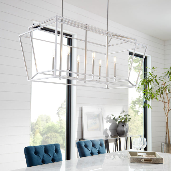 MONUMENT 6 Light Linear - Classic Nickel