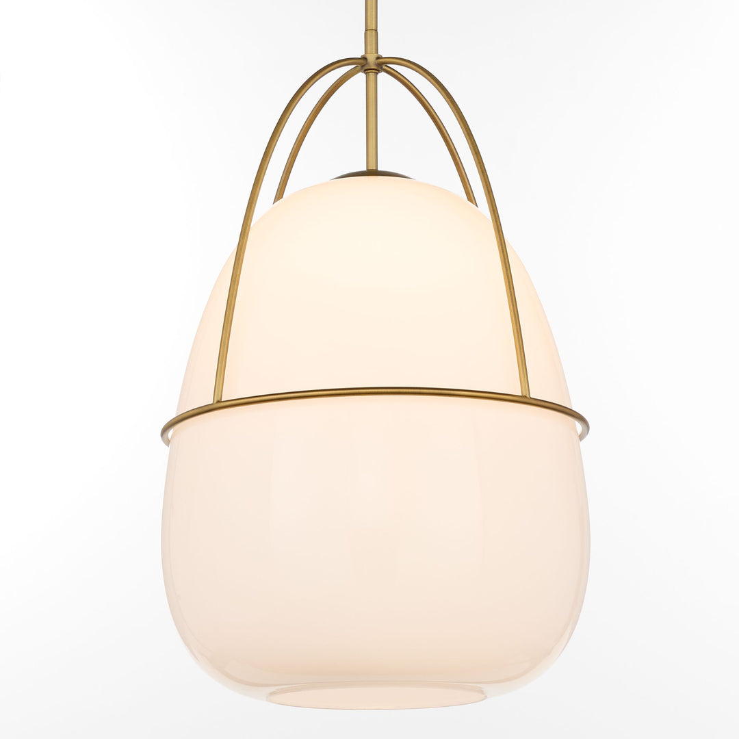 PULAGIA 16" Pendant - Brushed Brass