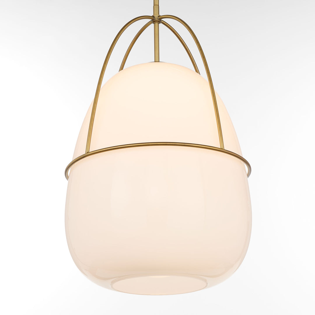 PULAGIA 16" Pendant - Brushed Brass