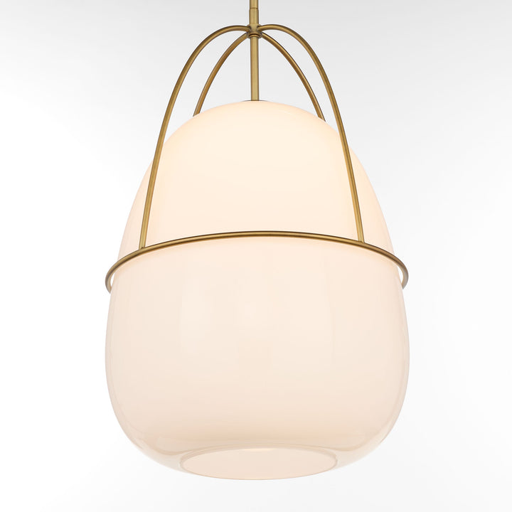 PULAGIA 16" Pendant - Brushed Brass